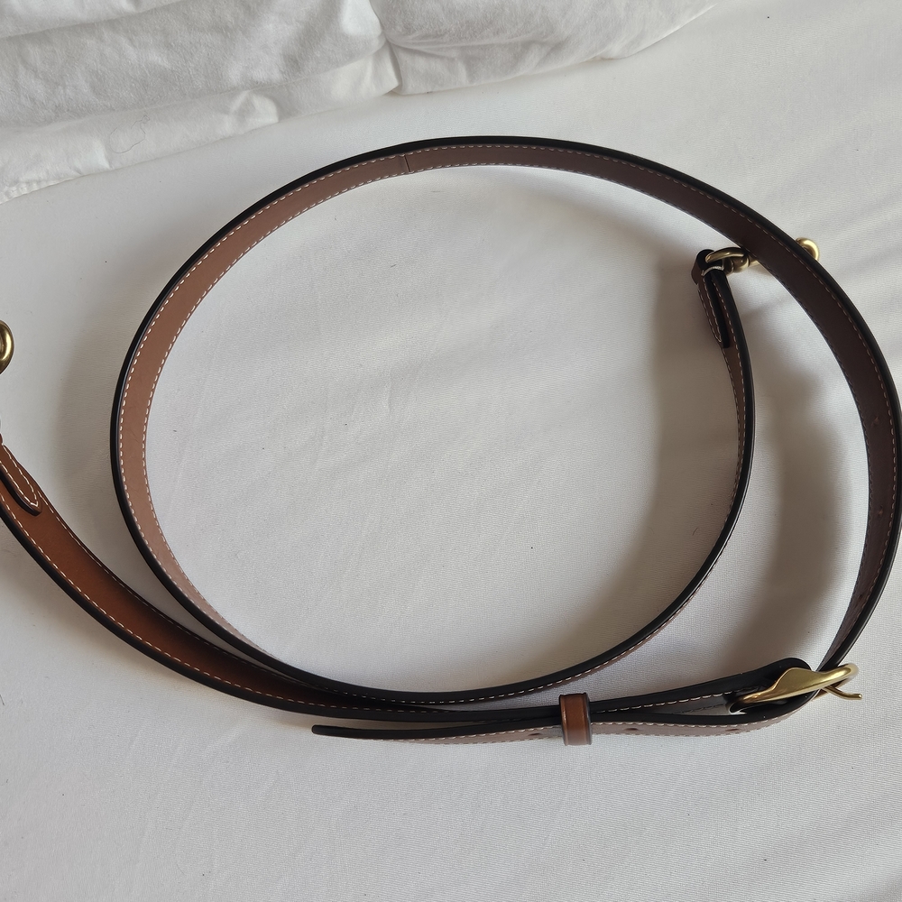 Coach Tabby 20 Shoulder Bag in Tan Brown - Picture 12 of 14